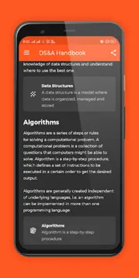 DataStructures android App screenshot 9