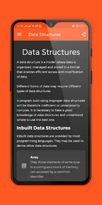 DataStructures android App screenshot 3