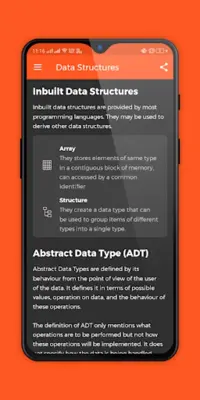 DataStructures android App screenshot 6